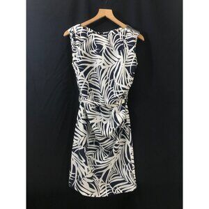 Ysasu Paris Mini Dress - Medium  Never worn. Color: Navy & White Graphic Floral